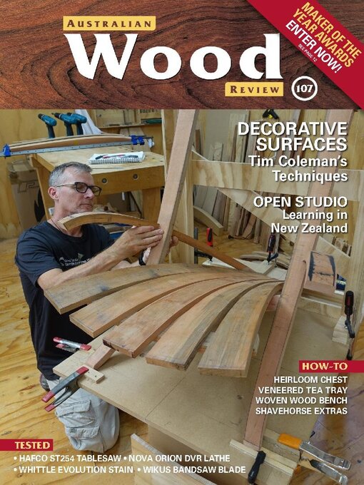 Cover image for Australian Wood Review
